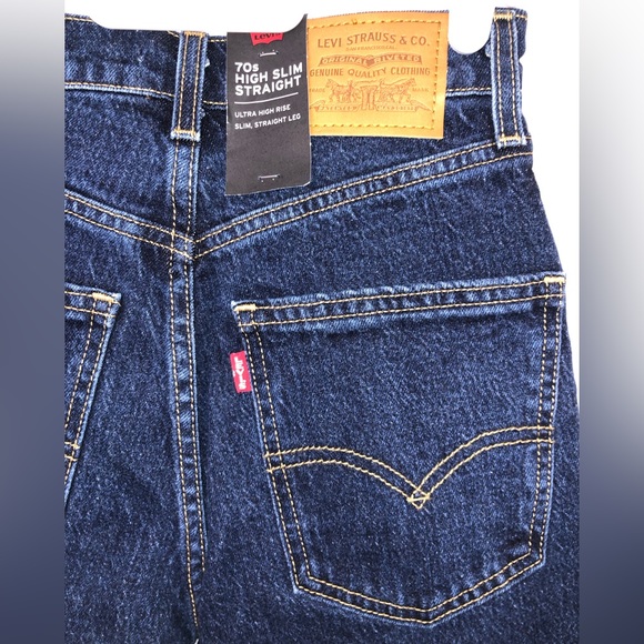 Levi’s 70s High Slim Straight jean (23X29) - Picture 9 of 16